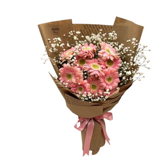 Pembe Gerbera Buketi
